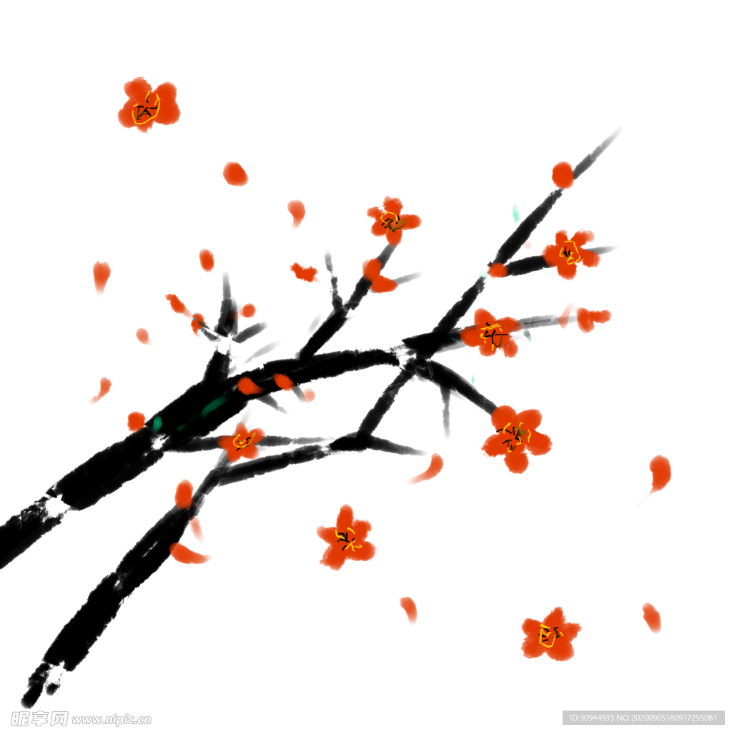 梅花素材