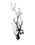 梅花树枝元素