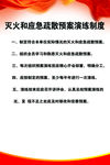 灭火和应急疏散预案演练制度