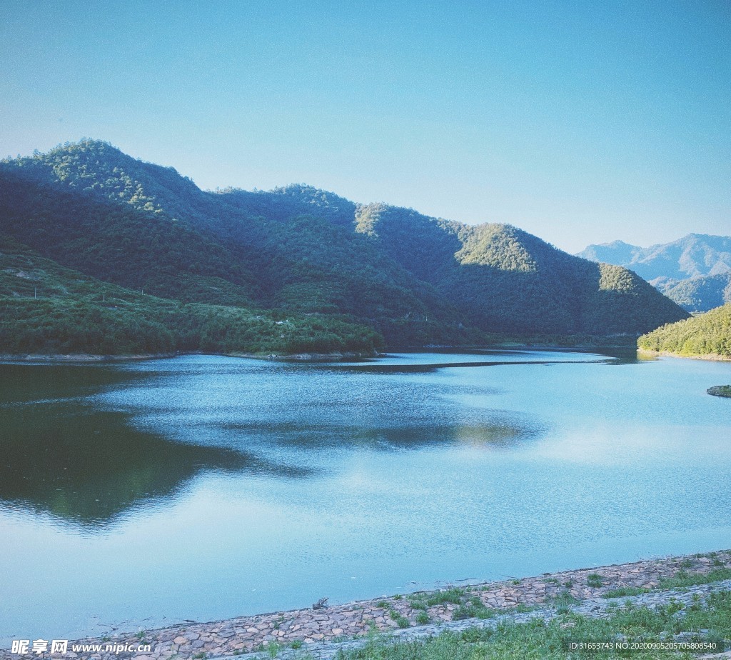 山水图  青山绿水