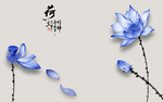 花开富贵装饰画