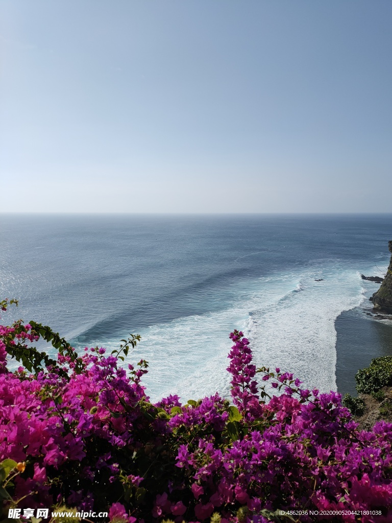 巴厘岛海浪