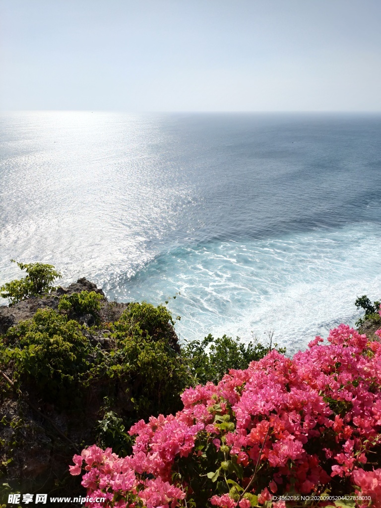 巴厘岛海浪