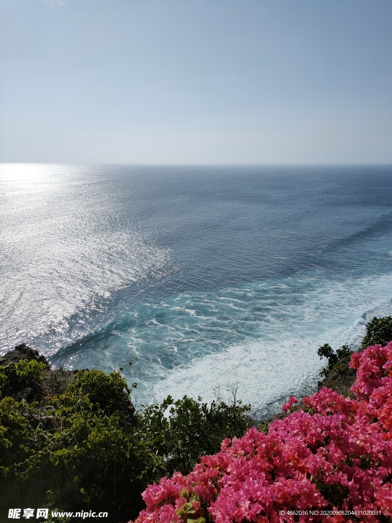 巴厘岛海浪