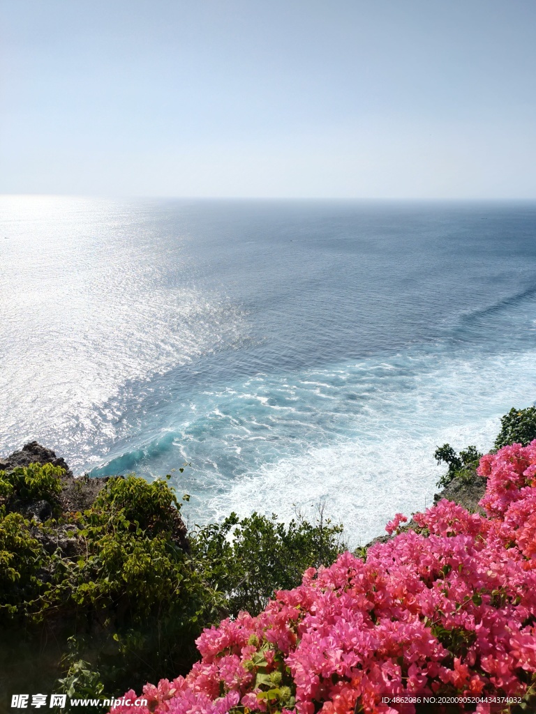 巴厘岛海浪