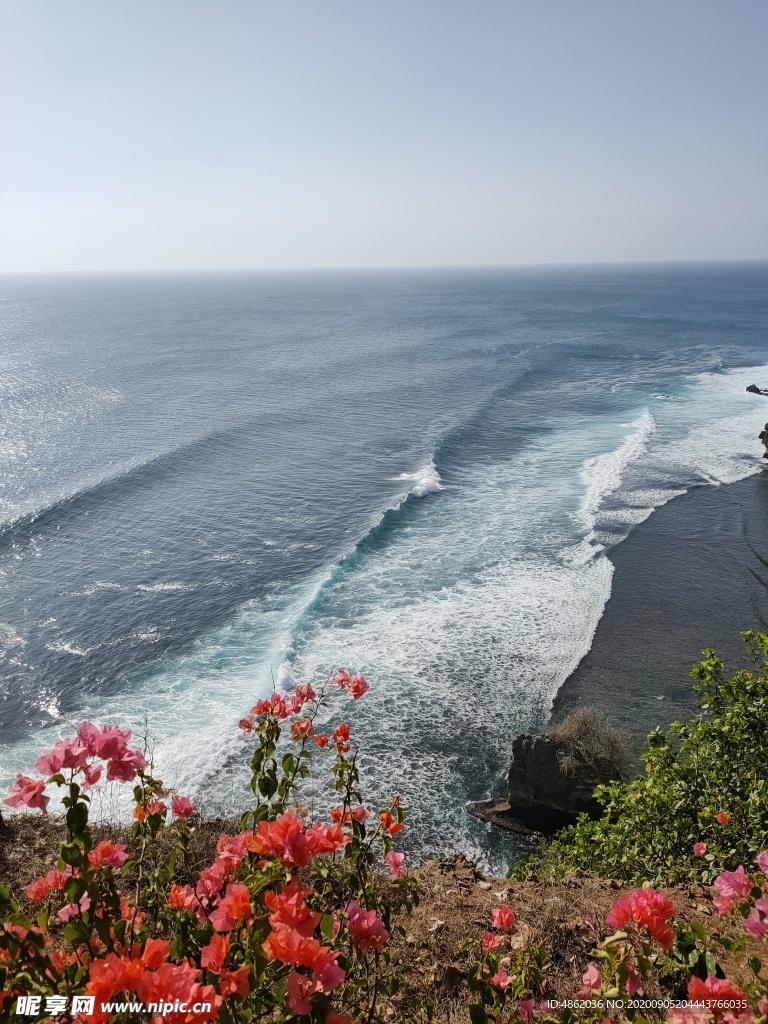 巴厘岛海浪