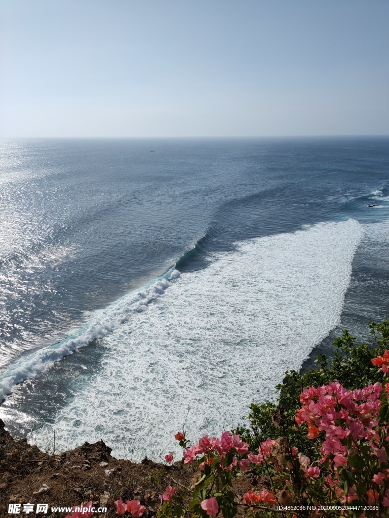 巴厘岛海浪