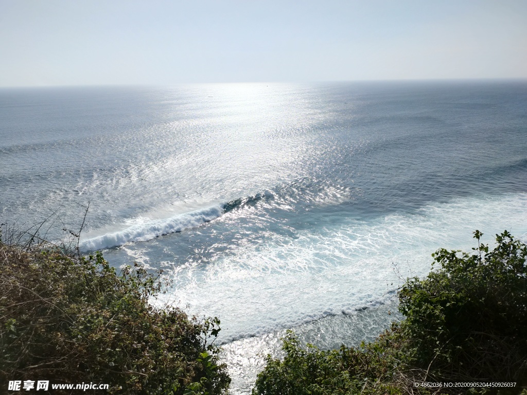 巴厘岛海浪