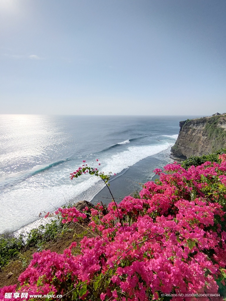 巴厘岛海浪