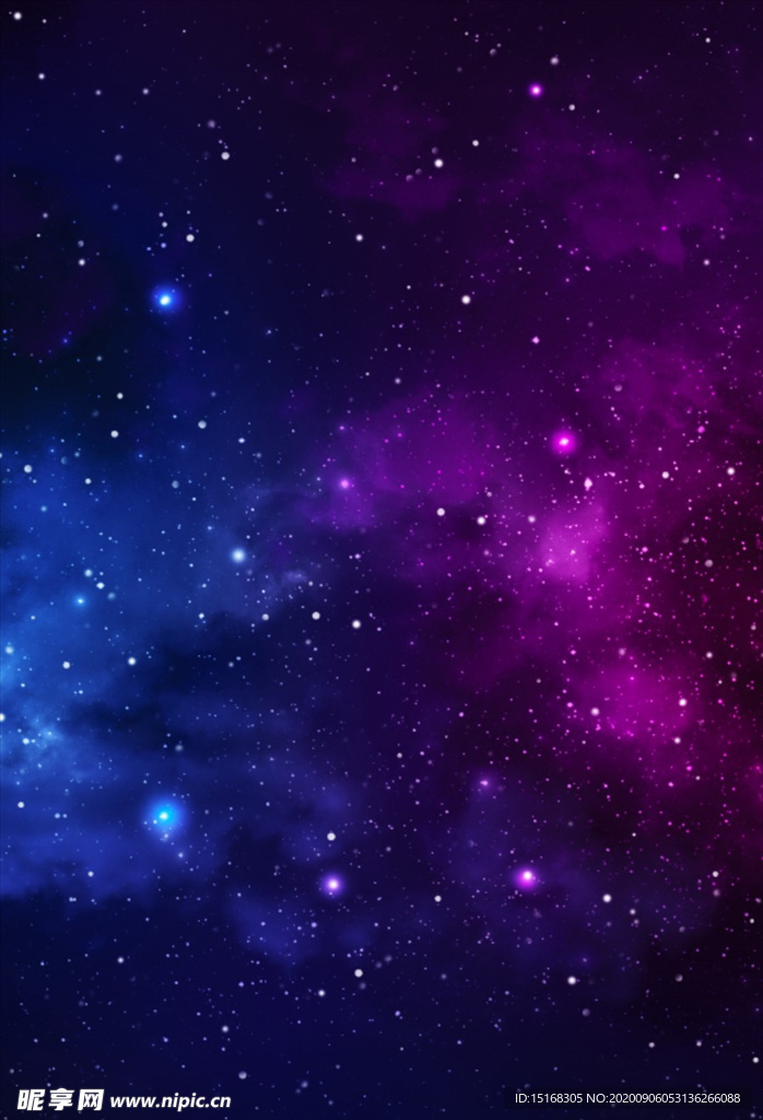 绚烂质感星空背景