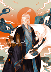 2020年蓝金色国潮风姜子牙