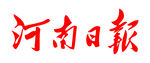 河南日报 报纸 报头 LOGO