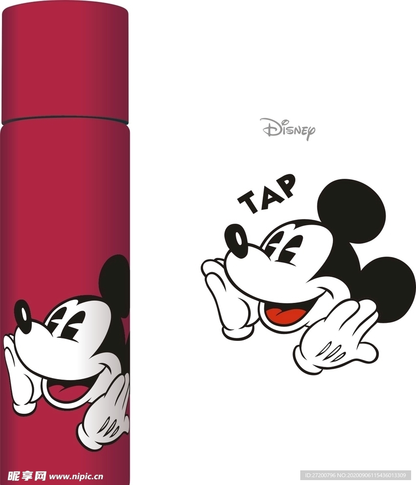 米老鼠 瓶子
