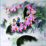 手绘水彩画水彩画
