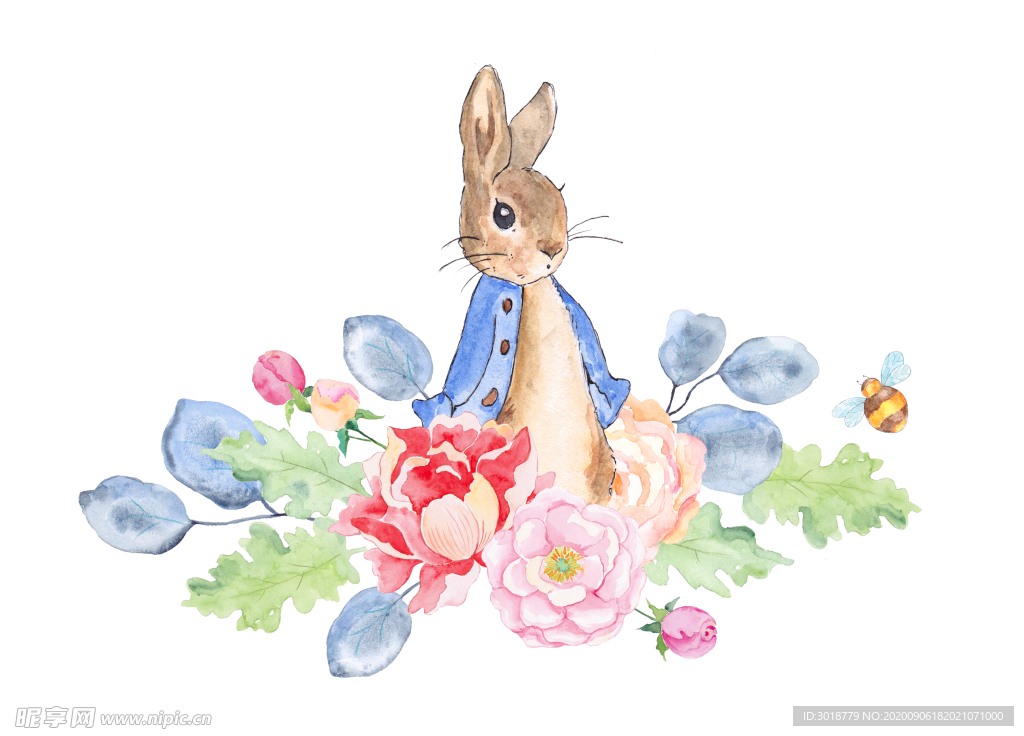 手绘花朵