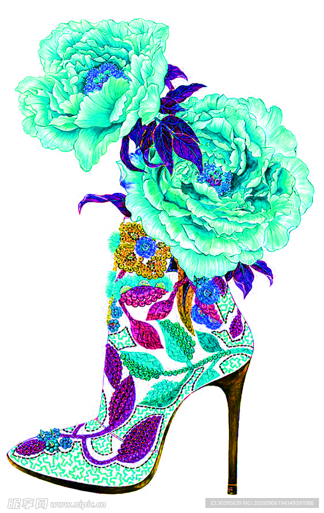 鲜花素材