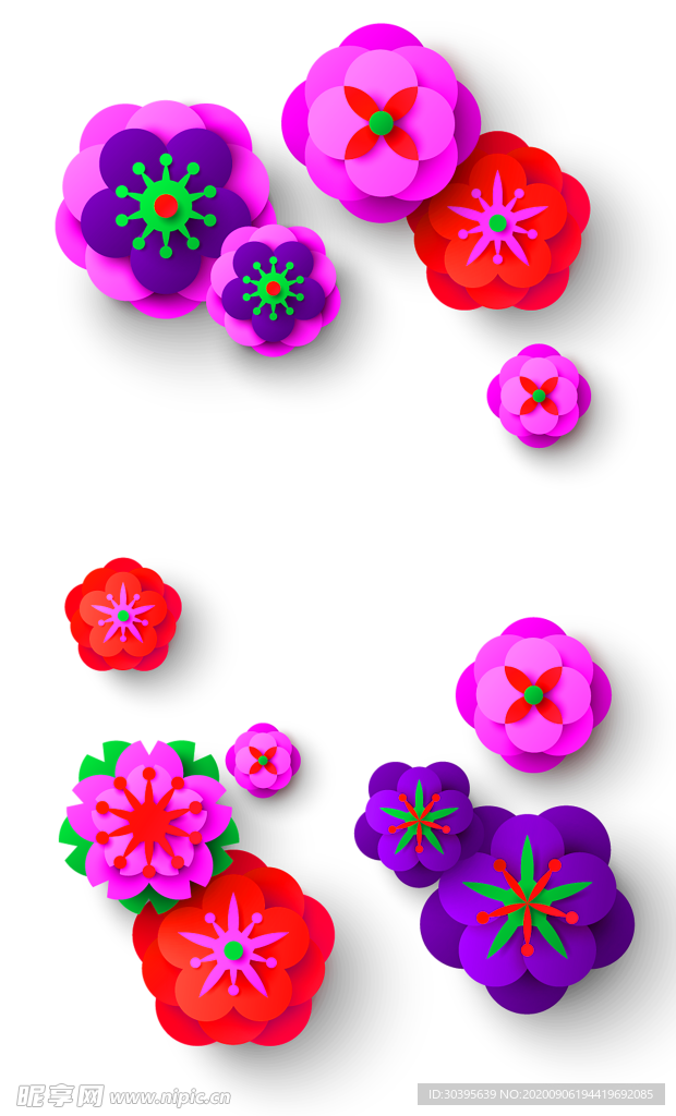 鲜花素材
