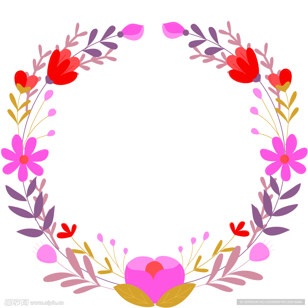 鲜花素材