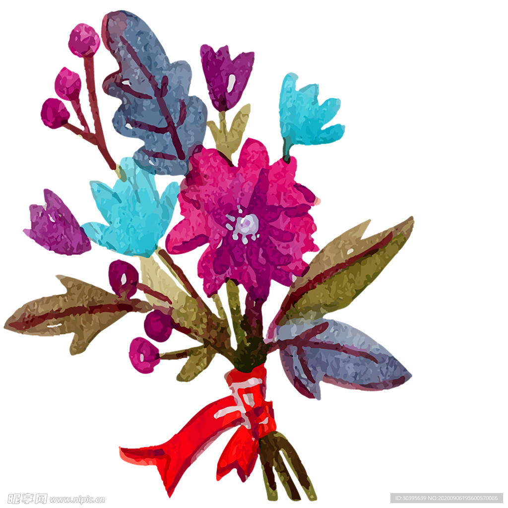 鲜花素材