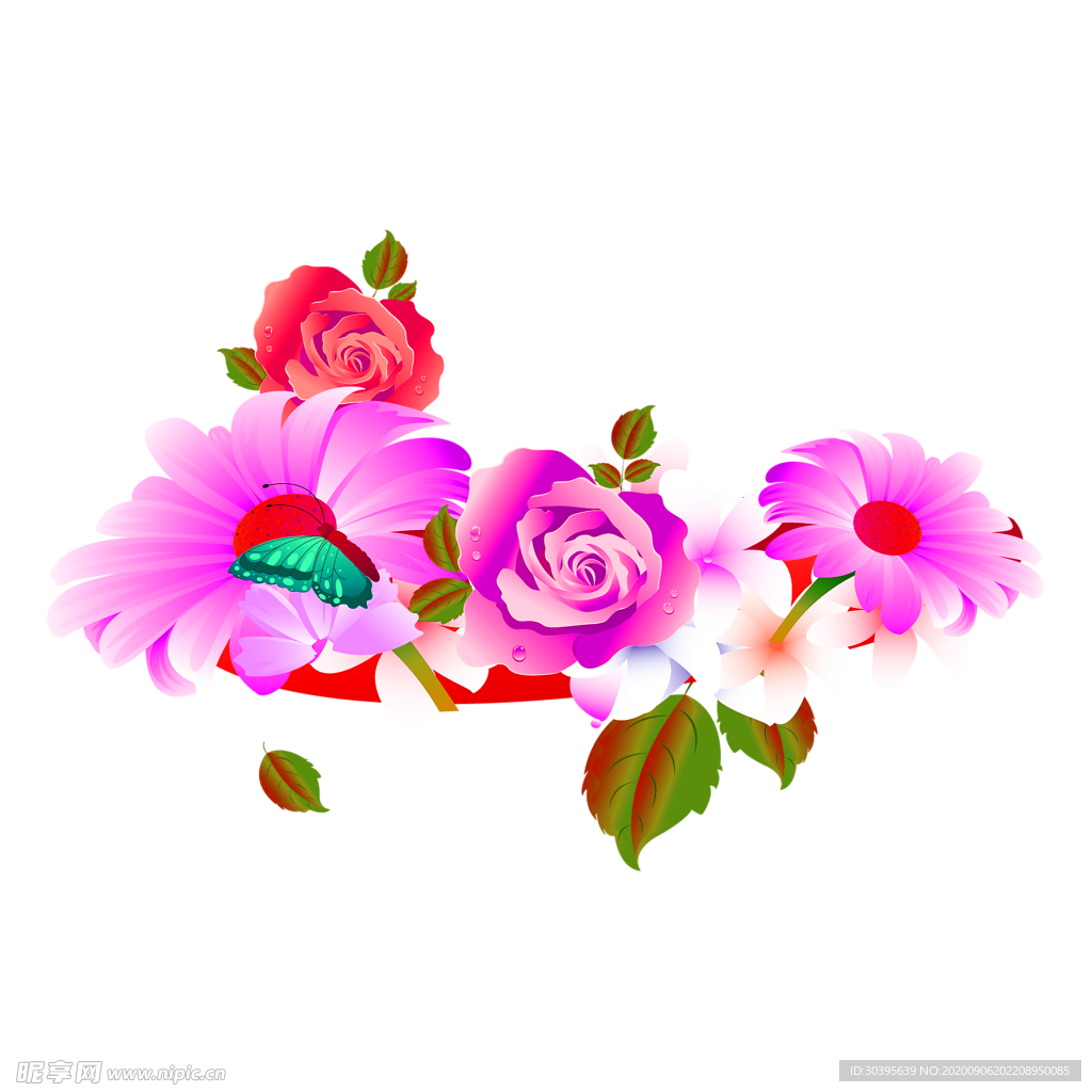 鲜花素材