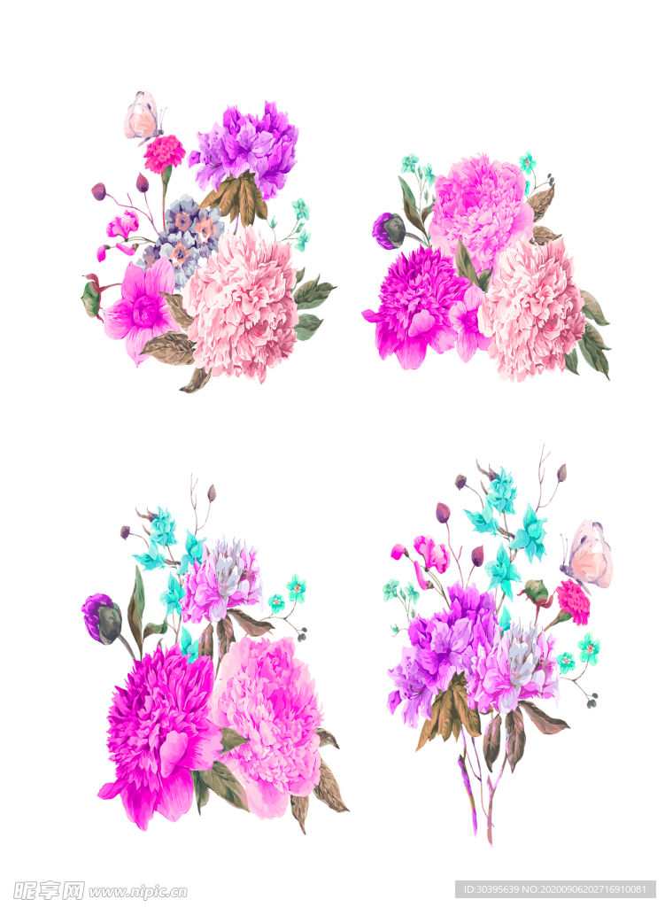 鲜花素材