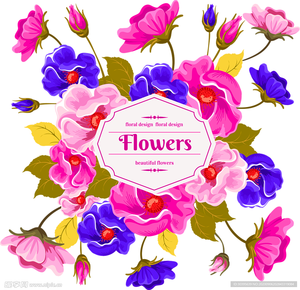 鲜花素材