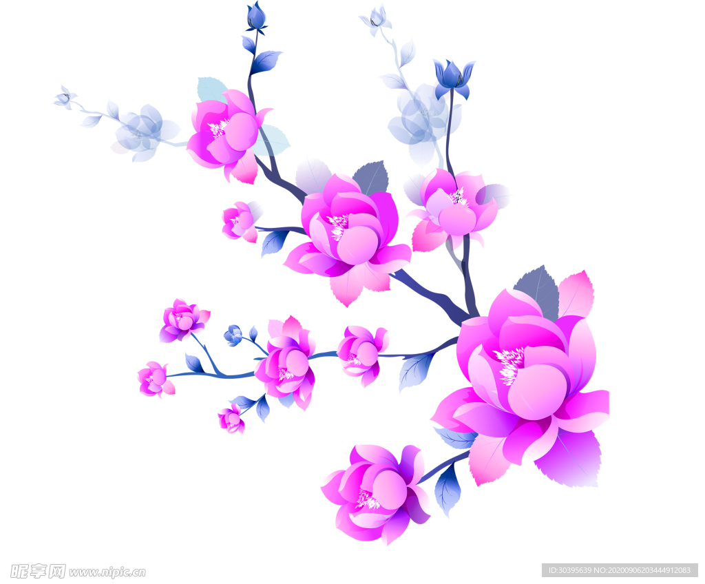 鲜花素材