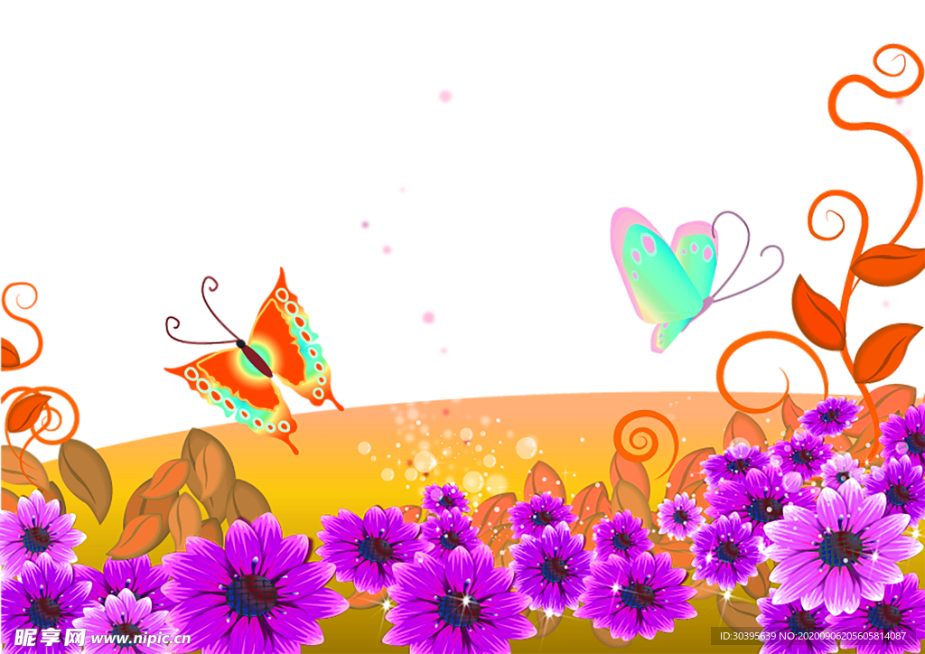 鲜花素材