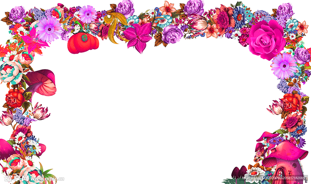 鲜花素材
