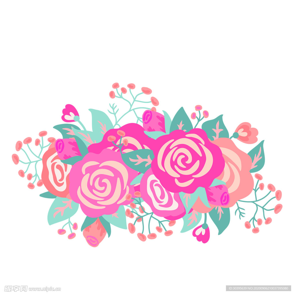 鲜花素材