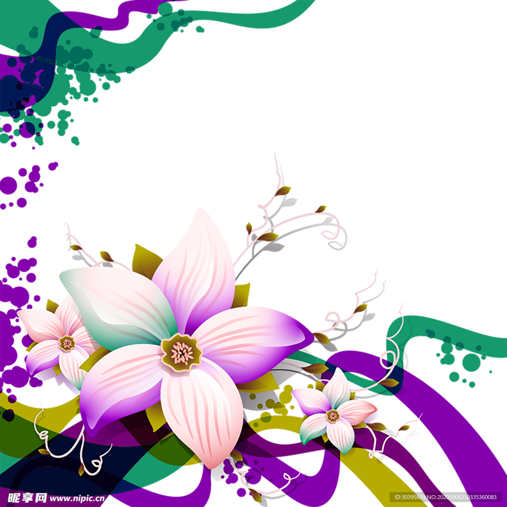 鲜花素材