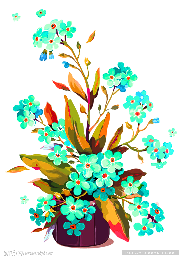 鲜花素材