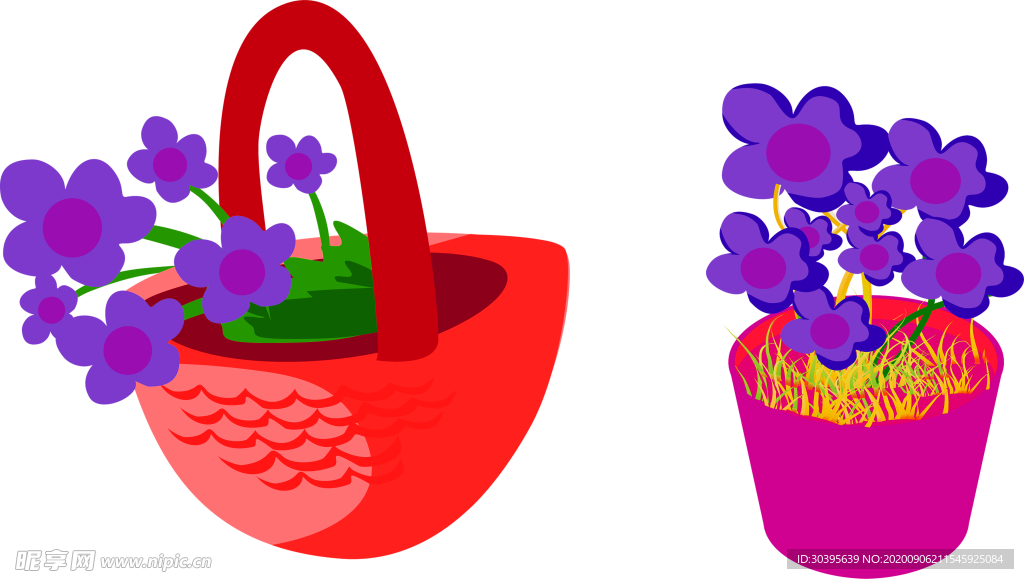 鲜花素材