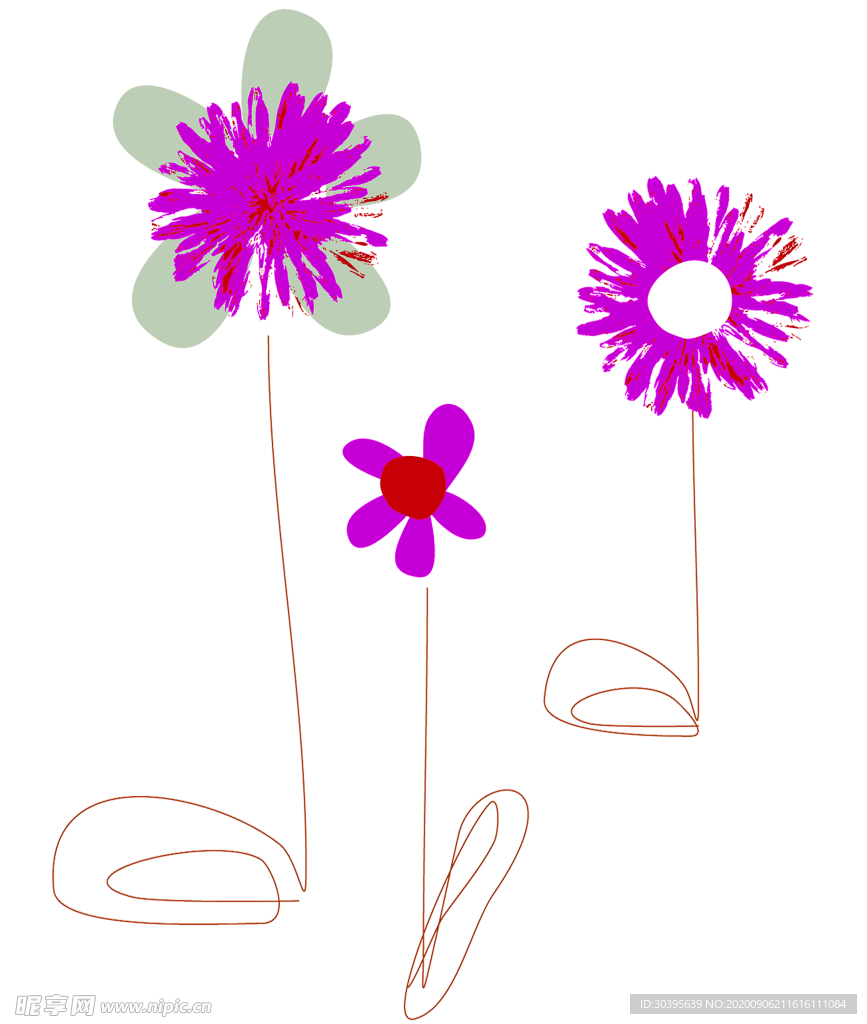 鲜花素材