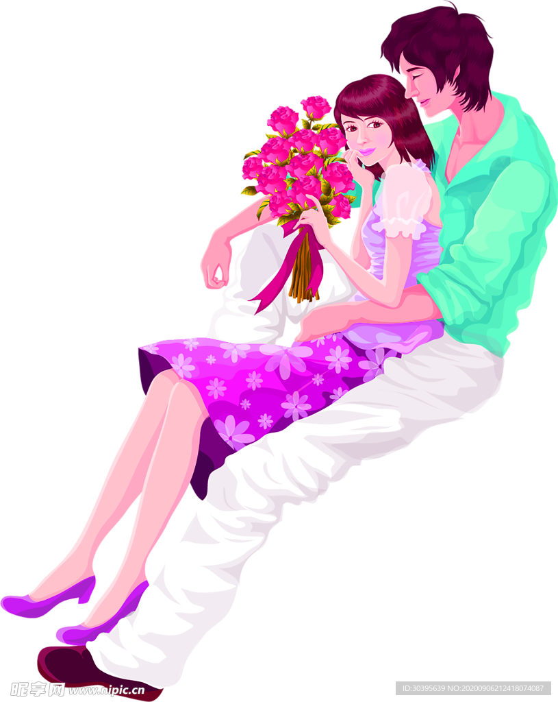 鲜花素材