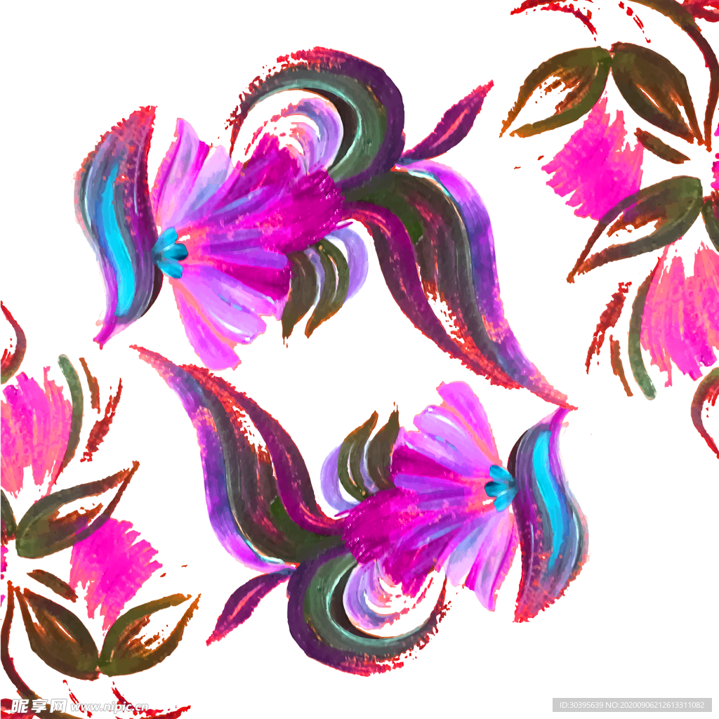 鲜花素材