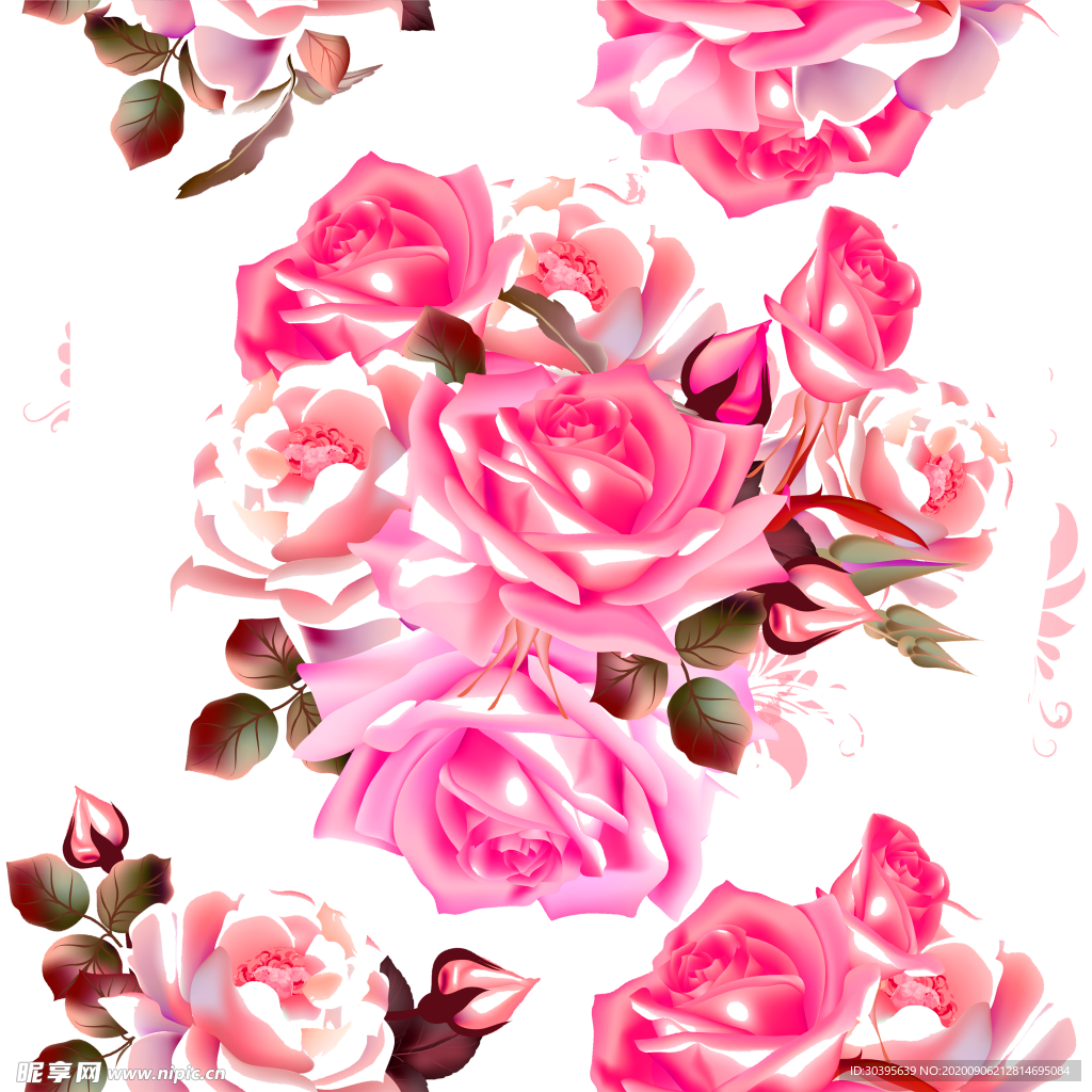 鲜花素材