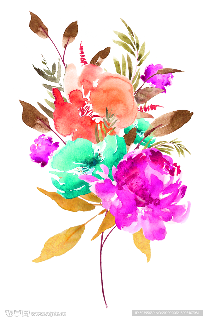 鲜花素材