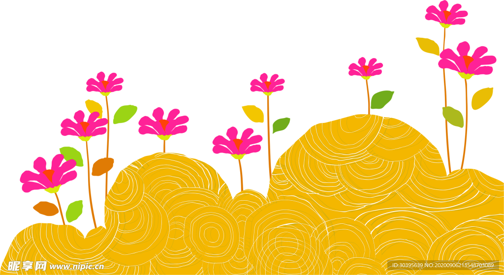 鲜花素材