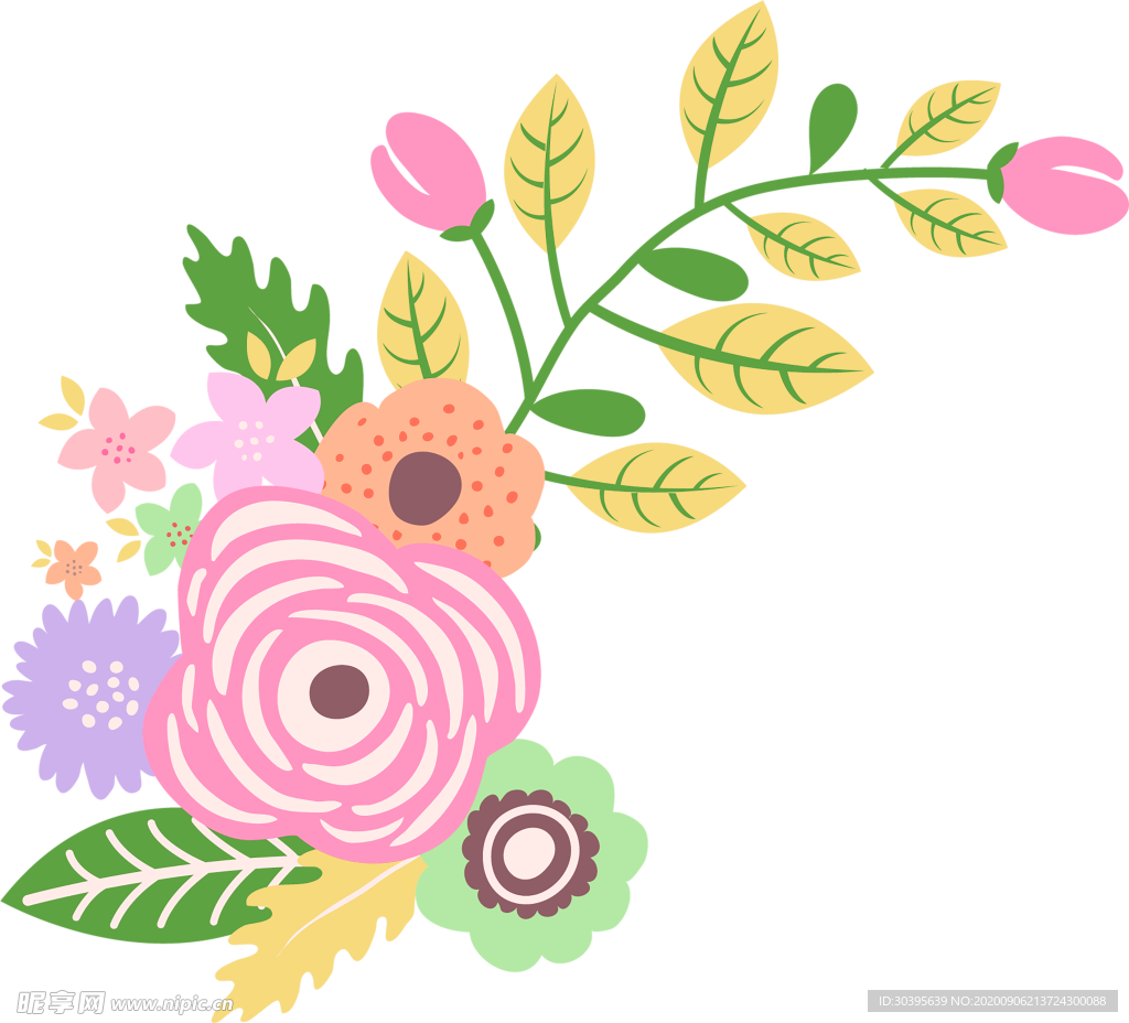 鲜花素材