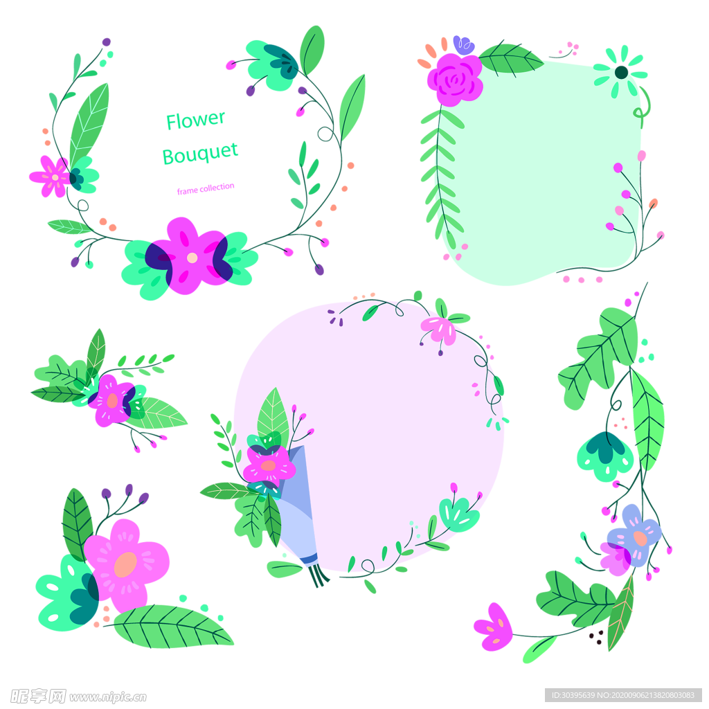 鲜花素材