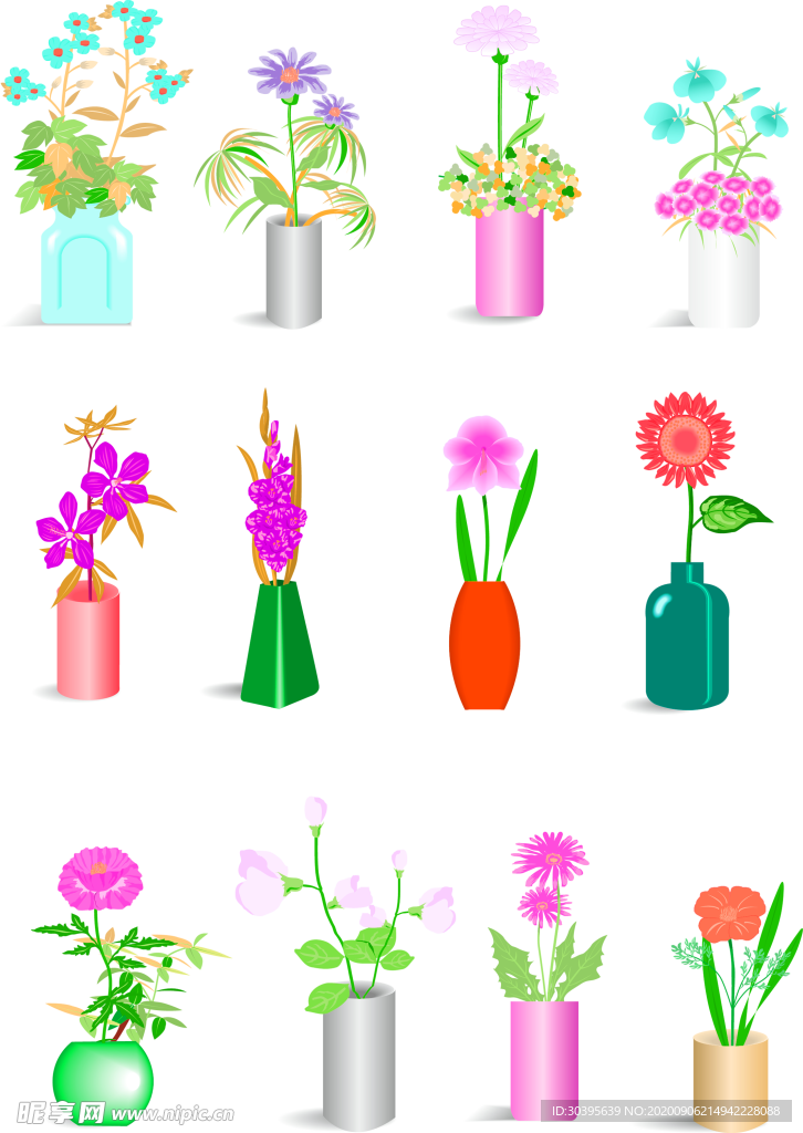 鲜花素材