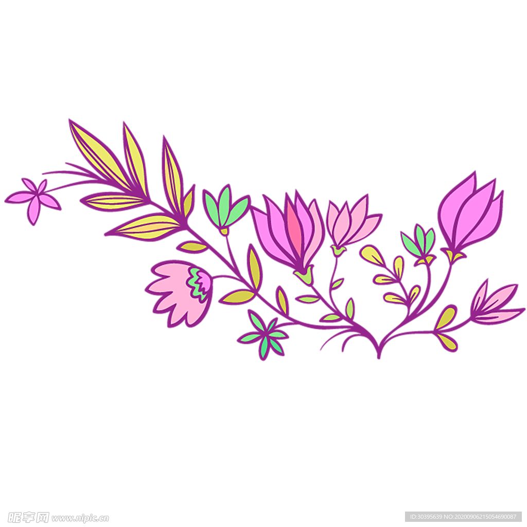 鲜花素材