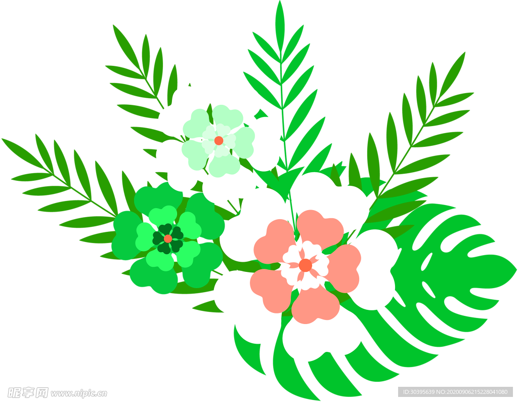 鲜花素材