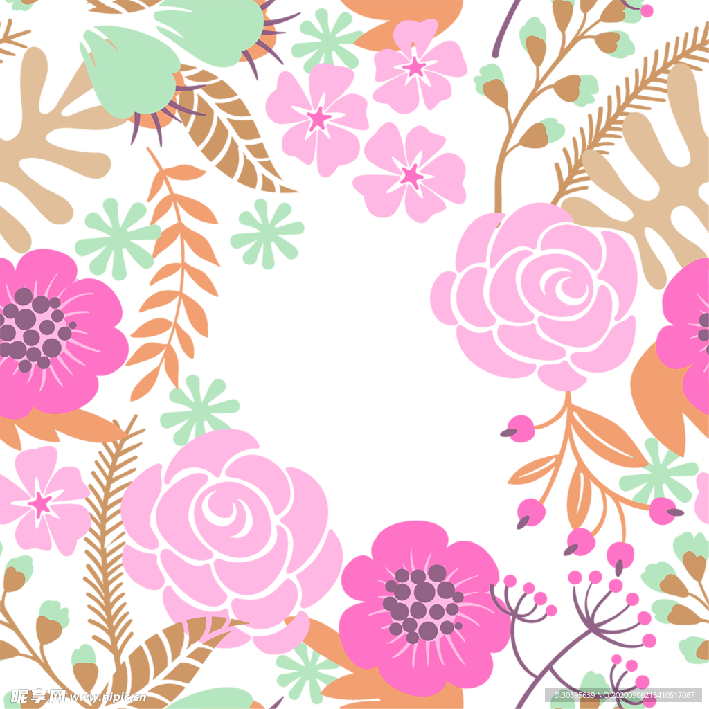鲜花素材