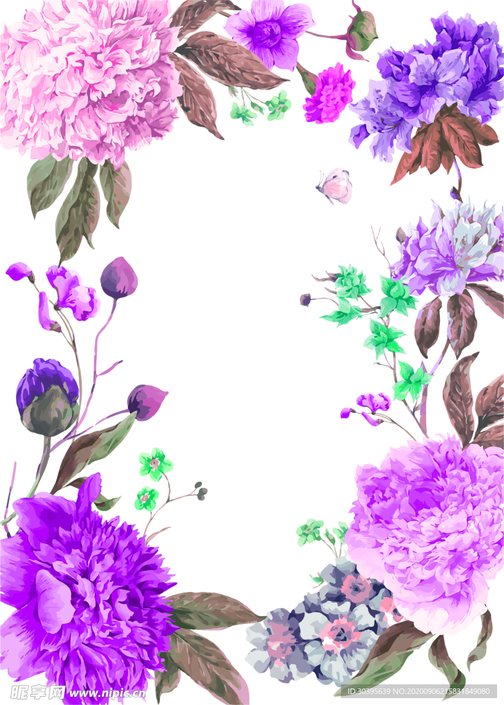鲜花素材