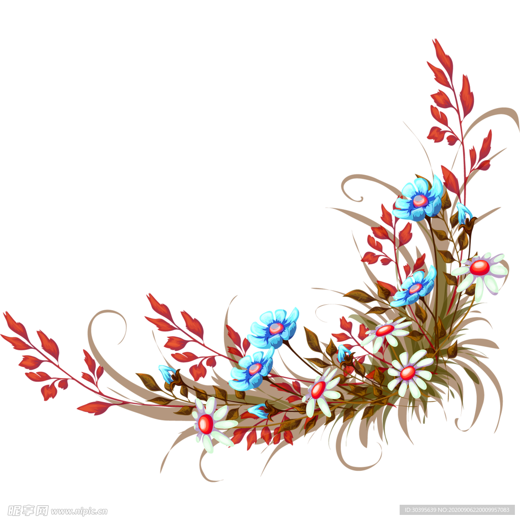 鲜花素材