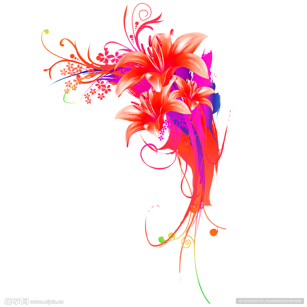 鲜花素材