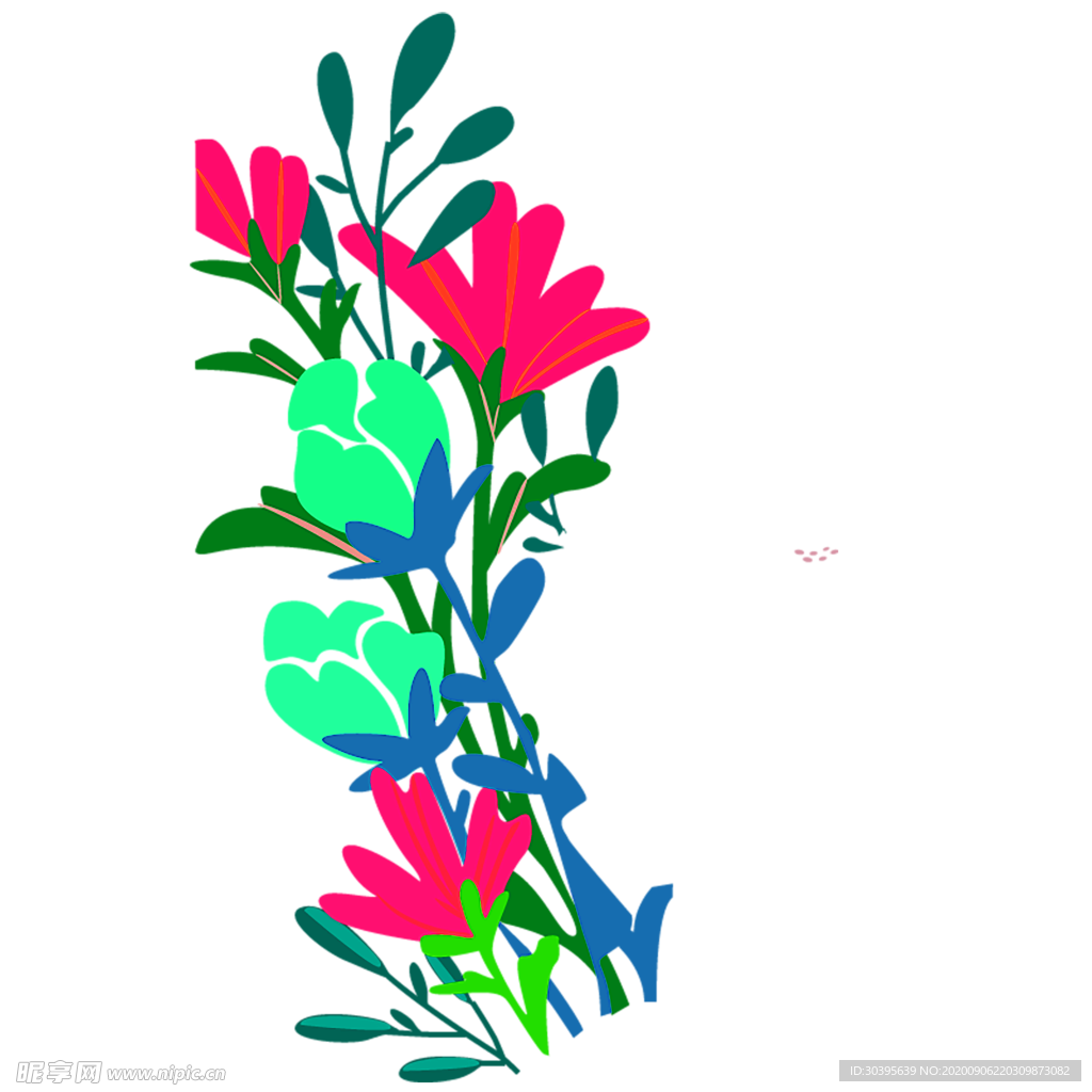 鲜花素材