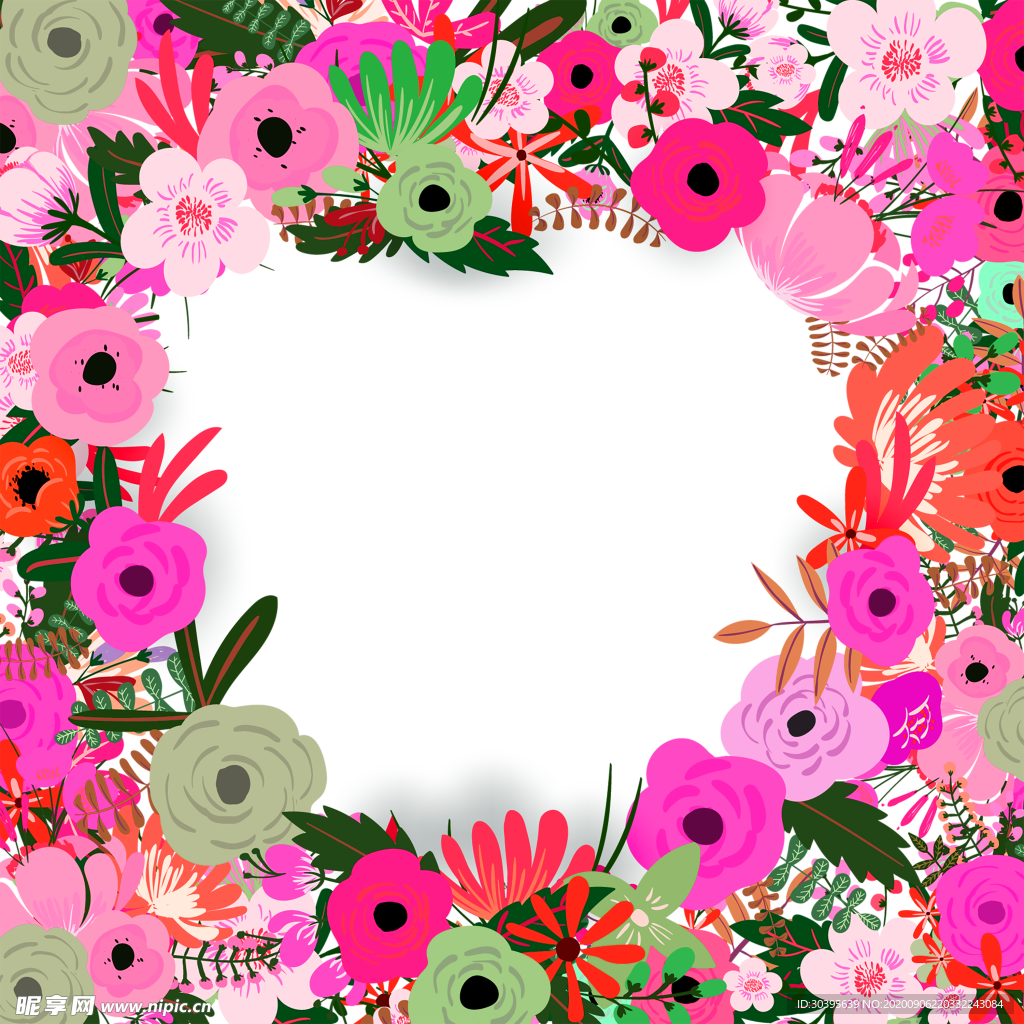 鲜花素材